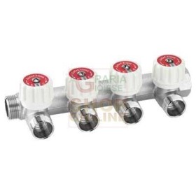 COLLETTORE MODULARE CON ARRESTI MF 3/4 2 VIE COLLETTORE MODULARE CON ARRESTI MF 3/4 2 VIE