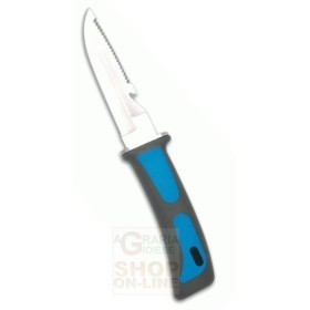 CROSSNAR PUGNALE DA SUB MANICO ABS GRIGIO AZZURRO LAMA INOX CM. 11,5 CROSSNAR PUGNALE DA SUB MANICO ABS GRIGIO AZZURRO LAMA INOX CM.