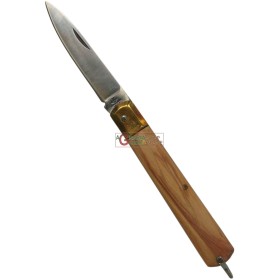 FRARACCIO COLTELLO SFILATO MANICO OLIVO CM. 19 FRARACCIO COLTELLO SFILATO MANICO OLIVO CM. 19
