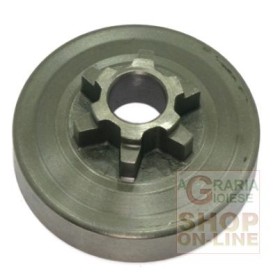 PIGNONE CAMPANA FRIZIONE PER MOTOSEGA J-SKY YD38 ALPINA CASTELGARDEN STIGA PIGNONE CAMPANA FRIZIONE PER MOTOSEGA J-SKY YD38 ALPINA