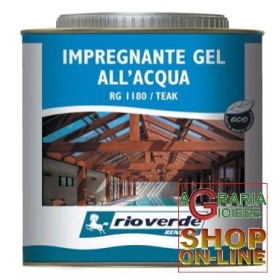RIOVERDE RG 1180 IMPRENGNANTE A GEL PER TEAK LT. 0,750 RIOVERDE RG 1180 IMPRENGNANTE A GEL PER TEAK LT. 0,750