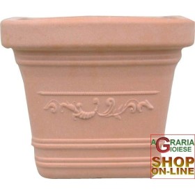 VASO IN PLASTICA FESTONATO PRESTIGE CM.40x40x35h. VASO IN PLASTICA FESTONATO PRESTIGE CM.40x40x35h.