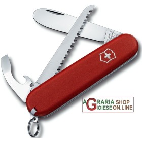 VICTORINOX MY FIRST ROSSO IL MIO PRIMO COLTELLINO MULTIUSO SVIZZERO 2.2373 VICTORINOX MY FIRST ROSSO IL MIO PRIMO COLTELLINO MULTIUSO