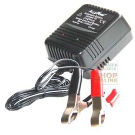 CARICABATTERIA AUTOMATICO PER BATTERIE AL PIOMBO 2V 6V 12V CARICABATTERIA AUTOMATICO PER BATTERIE AL PIOMBO 2V 6V 12V