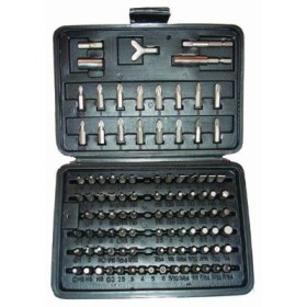 INSERTI PER AVVITATORI VIGOR CRV SET 100 PEZZI INSERTI PER AVVITATORI VIGOR CRV SET 100 PEZZI