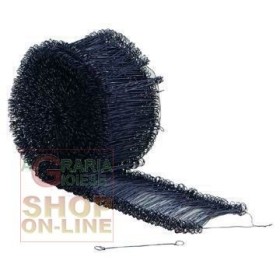 LEGACCI OCCHIELLATI FILO FERRO NERO MAZZI PZ. 2000 MM. 140 LEGACCI OCCHIELLATI FILO FERRO NERO MAZZI PZ. 2000 MM. 140