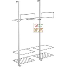 METALTEX BROOMY GANCIO DA PORTA PER SCOPA E ACCESSORI CM. 30 X 12 X 46CM METALTEX BROOMY GANCIO DA PORTA PER SCOPA E ACCESSORI CM. 30 X