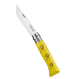 OPINEL INOX N. 8 COLTELLO TOUR DE FRANCE MAILLOT JAUNE OPINEL INOX N. 8 COLTELLO TOUR DE FRANCE MAILLOT JAUNE