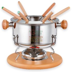 MAX FONDUE 9 PZ BASE LEGNO MAX FONDUE 9 PZ BASE LEGNO