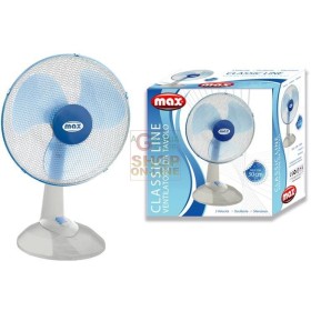 MAX VENTILATORE DA TAVOLO CON PALE DIAM.30 WATT. 35 MAX VENTILATORE DA TAVOLO DIAM.30