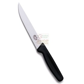 VICTORINOX COLTELLO DA CUCINA PER ARROSTO MANICO NERO CM. 18 VICTORINOX COLTELLO DA CUCINA PER ARROSTO MANICO NERO CM. 18