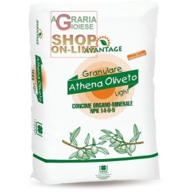 ATHENA OLIVETO LIGHT CONCIME CONCIME ORGANO MINERALE NPK 14.5.5 KG. 25 ATHENA OLIVETO LIGHT CONCIME CONCIME ORGANO MINERALE NPK 14.5.5