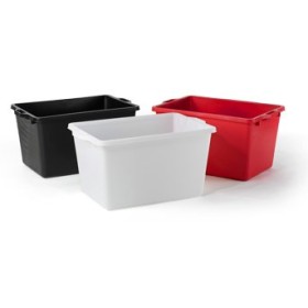 CESTA RETTANGOLARE LT. 65 BIANCA PLASTIME CESTA RETTANGOLARE LT. 65 BIANCA PLASTIME