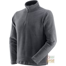 PILE IN POLIESTERE CON COLLO A LUPETTO  MICROPILE  COLORE GRIGIO  TG  S XXL PILE IN POLIESTERE CON COLLO A LUPETTO MICROPILE COLORE GRIGIO