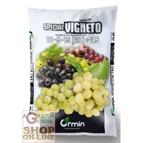 SPECIAL VIGNETO CONCIME ORGANO MINERALE NPK 10.5.15 KG. 25 SPECIAL VIGNETO CONCIME ORGANO MINERALE NPK 10.5.15 KG. 25