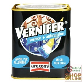 VERNIFER VERNICE A GEL CON ANTIRUGGINE GRIGIO TORTORA ML. 750 VERNIFER VERNICE A GEL CON ANTIRUGGINE GRIGIO TORTORA ML. 750
