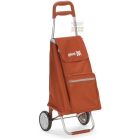 CARRELLO PORTASPESA GIMI MODELLO ARGO ROSSO CM. 37 X 33 X 95,5 CARRELLO PORTASPESA GIMI MODELLO ARGO ROSSO CM. 37 X 33 X 95,5