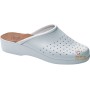 PIANELLA PELLE FORATA SUOLA POLIURETANO COLORE BIANCO TG 35 41