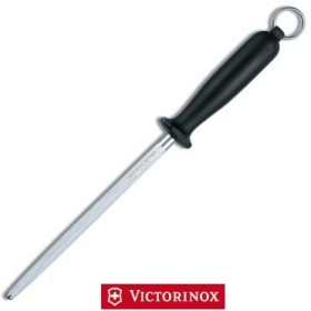 VICTORINOX ACCIAINO TONDO MANICO NERO CM. 22 VICTORINOX ACCIAINO TONDO MANICO NERO CM. 22