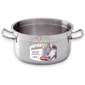 MAX CASSERUOLA 2/M PROFESS.CHEF 26 CM INOX MAX CASSERUOLA 2/M PROFESS.CHEF 26 CM INOX