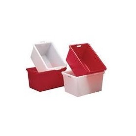 CESTA CHIUSA RETTANGOLARE CM. 65X45X35 BIANCA ICS CESTA CHIUSA RETTANGOLARE CM. 65X45X35 BIANCA ICS