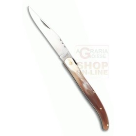 CROSSNAR COLTELLO LAGUIOLE MANICO IN CORNO DI TORO LAMA CM. 9,5 MOD. 10850 CROSSNAR COLTELLO LAGUIOLE MANICO IN CORNO DI TORO LAMA CM. 9,5