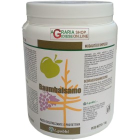 GOBBI BAUMBALSAMO MASTICE PER LE FERITE DEGLI ARBUSTI ALBERI E INNESTI PASTA CICATRIZZANTE KG. 1 GOBBI BAUMBALSAMO MASTICE PER LE FERITE DEGLI ARBUSTI ALBERI E
