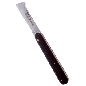 Paolucci Coltello per innesto professionale manico nero lama inox cm. 19 Paolucci Coltello per innesto professionale manico nero lama