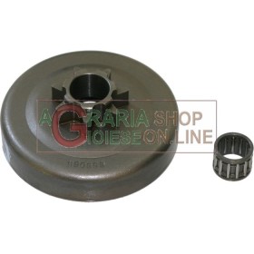 PIGNONE CAMPANA FRIZIONE DENTATO CON ATTACCO POMPA .325 7 DENTI DIAM. 72,5 mm. PIGNONE CAMPANA FRIZIONE DENTATO CON ATTACCO POMPA.325 7 DENTI