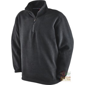 PILE 100% POLIESTERE CON COLLO A LUPETTO  COLORE NERO  TG  S XXL PILE 100% POLIESTERE CON COLLO A LUPETTO COLORE NERO TG S XXL