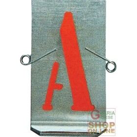 STAMPINI TRAFORATI 22 LETERE MM. 40 STAMPINI TRAFORATI 22 LETERE MM. 40