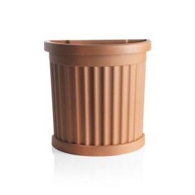 VASO IN PLASTICA BAMA ROMA TERRACOTTA CON SOTTOVASO CM. 27x52x49h VASO IN PLASTICA BAMA ROMA TERRACOTTA CON SOTTOVASO CM.