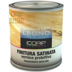 AQUAVER LEGNO FINITURA SATINATA VERNICE PROTETTIVA INCOLORE ML. 750 AQQUAVER LEGNO FINITURA SATINATA VERNICE PROTETTIVA INCOLORE