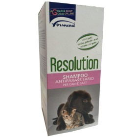 Resolution shampoo antiparassitario per cani e gatti Formevet ml. 200 Resolution shampoo antiparassitario per cani e gatti Formevet