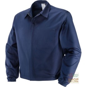 GIUBBINO 100% COTONE ANTIMPIGLIAMENTO GR  280  ELASTICO AI POLSI  COLORE BLU  TG  48 60 GIUBBINO 100% COTONE ANTIMPIGLIAMENTO GR 280 ELASTICO AI POLSI