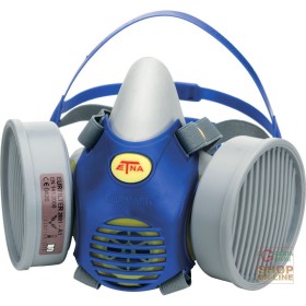 SEMIMASCHERA IN MATERIALE COMPOSITO  CON DOPPIO FILTRO  TAGLIA UNIVERSALE  NON COMPRENSIVA DI FILTRI SEMIMASCHERA IN MATERIALE COMPOSITO CON DOPPIO FILTRO TAGLIA