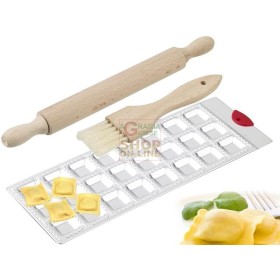 MAX STAMPO RAVIOLI QUADRI 24PZ C/ACCESSORI MAX STAMPO RAVIOLI QUADRI 24PZ C/ACCESSORI