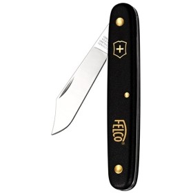 FELCO COLTELLO PER INNESTO LAMA PUNTA MANICO NERO FELCO COLTELLO PER INNESTO LAMA PUNTA MANICO NERO