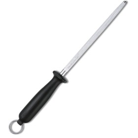 VICTORINOX ACCIAINI PER CASA TONDO MANICO NERO CM. 18 VICTORINOX ACCIAINI PER CASA TONDO MANICO NERO CM. 18