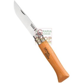 COLTELLO OPINEL LAMA IN CARBONIO MANICO IN FAGGIO N. 12 COLTELLO OPINEL LAMA IN CARBONIO MANICO IN FAGGIO N. 12