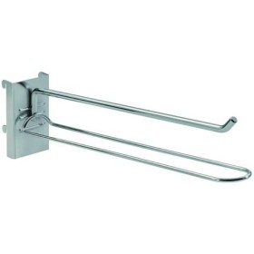 BARRE PORTA PINZE  PER MODULI ESPOSITORI ALOSATO CM. 30 BARRE PORTA PINZE PER MODULI ESPOSITORI ALOSATO CM. 30