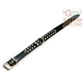 COLLARE PER CANI IN CUOIO CON BORCHIE CM. 4X70 COLLARE PER CANI IN CUOIO CON BORCHIE CM. 4X70