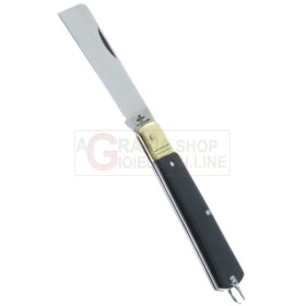 COLTELLO MOZZETTA MANICO FINTO CORNO LAMA INOX CM. 19 COLTELLO MOZZETTA MANICO FINTO CORNO LAMA INOX CM. 19