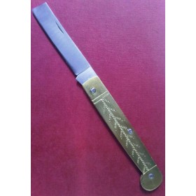 CONAZ COLTELLO SICILIANO PUNTA QUADRA MANICO OTTONE CONAZ COLTELLO SICILIANO PUNTA QUADRA MANICO OTTONE