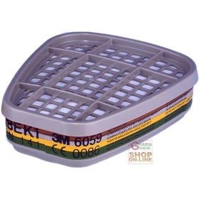 FILTRO PER MASCHERA 3M SERIE 6000 E 7000 ART. 6059 TIPO A1 B1 E1 K1 EN 14387 FILTRO PER MASCHERA 3M SERIE 6000 E 7000 ART. 6059 TIPO A1 B1