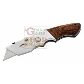 HERBERTZ COLTELLO CUTTER CHIUDIBILE CON LAME INTERCAMBIABILI MOD. 216309 HERBERTZ COLTELLO CUTTER CHIUDIBILE CON LAME INTERCAMBIABILI