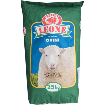 MANGIME OVINI PER PECORE DA LATTE EXTRA KG. 25 LEONE