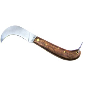 RONCOLA TASCABILE MANICO IN LEGNO LAMA IN ACCIAIO INOX RONCOLA TASCABILE MANICO IN LEGNO LAMA IN ACCIAIO INOX