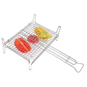 GRATICOLA DOPPIA BOMBATA CON PIEDI CM. 35 X 40 GRATICOLA DOPPIA BOMBATA CON PIEDI CM. 35 X 40
