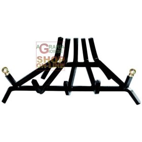 GRIGLIA PORTALEGNA IN ACCIAIO 5 BARRE TRIANGOLARE 48X28X16H GRIGLIA PORTALEGNA IN ACCIAIO 5 BARRE TRIANGOLARE 48X28X16H
